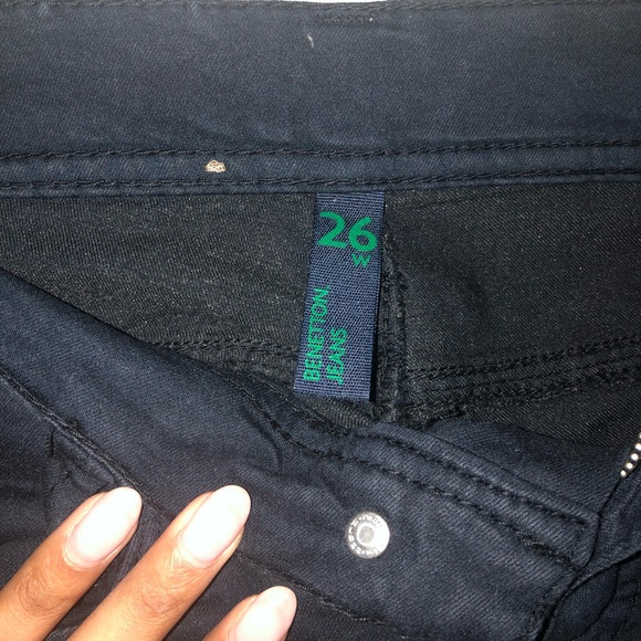 Benetton Navy blue jeggings - Picture 3 of 4